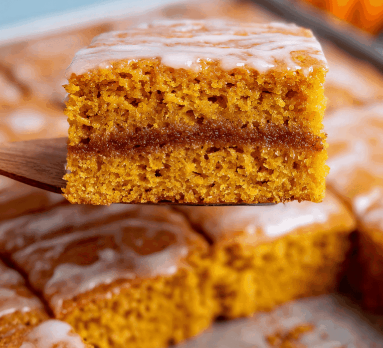Pumpkin Honey Bun Cake Recipe