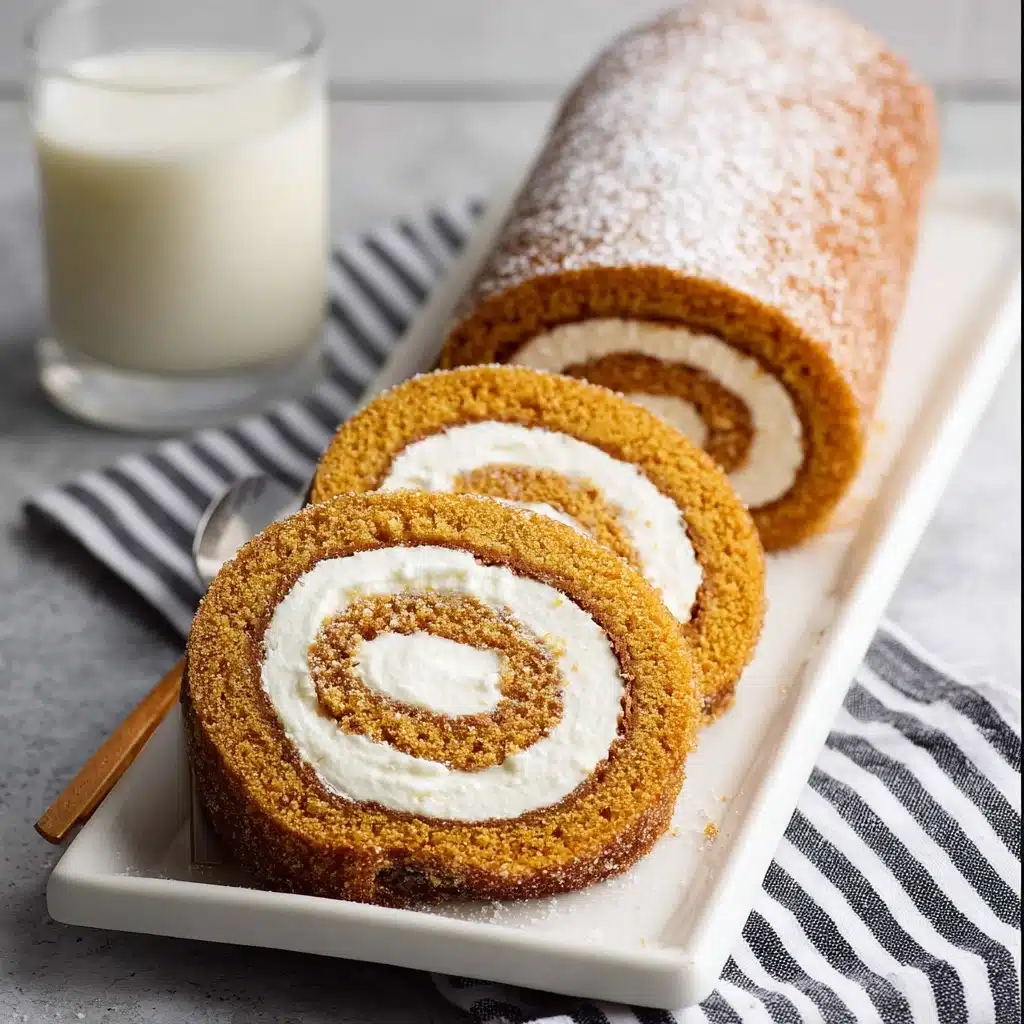 Pumpkin Roll Recipe - Recipe Image