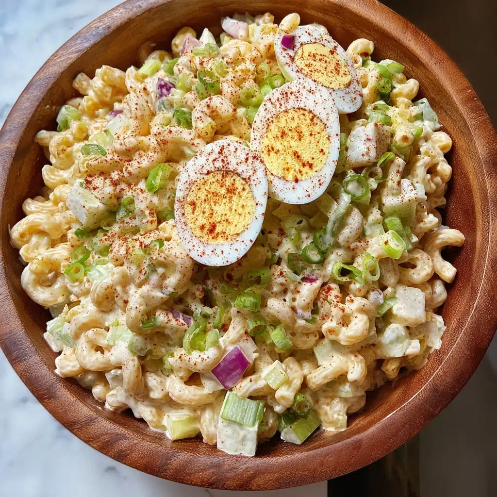 Deviled Egg Macaroni Salad Recipe - Recipe Image