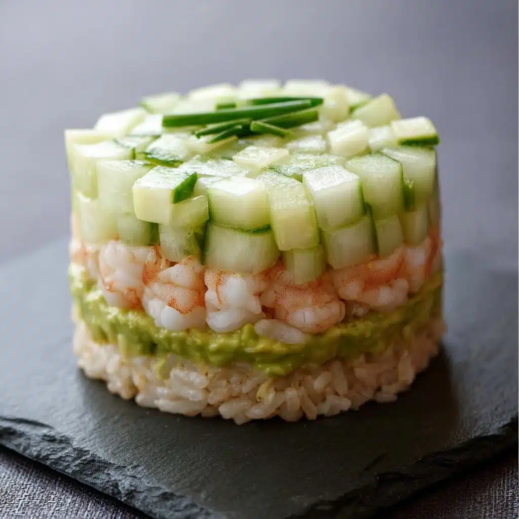 Spicy California Shrimp Stack Recipe - Recipe Image