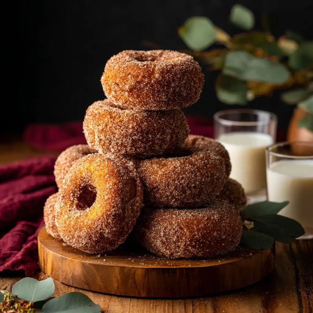 Baked Vegan Pumpkin Spice Donuts Recipe