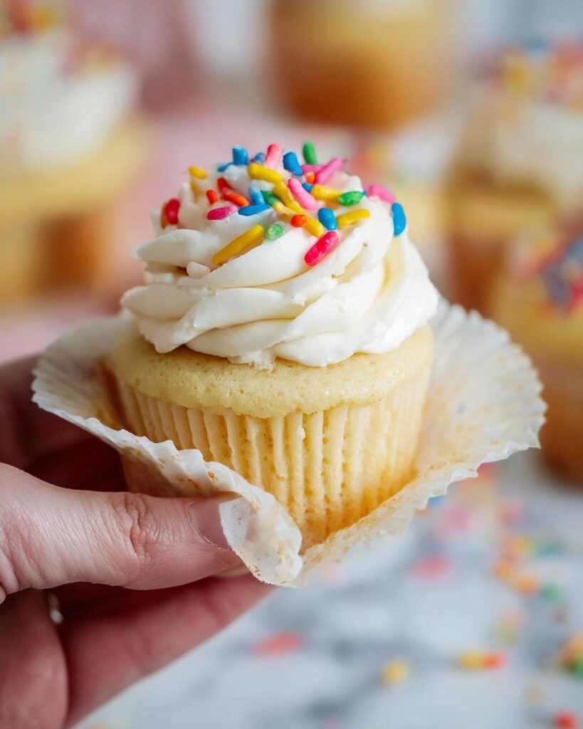 The Most Amazing Vanilla Cupcakes Recipe