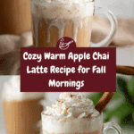 Easy Warm Apple Chai Latte Recipe