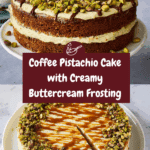 Coffee pistachio cake Recipe
