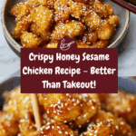 Honey Sesame Chicken (Better Than Takeout!) Recipe