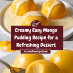 Easy Simple Mango Pudding Recipe