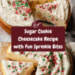 Sugar Cookie Cheesecake Recipe