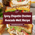 Chipotle Chicken Avocado Melt Recipe