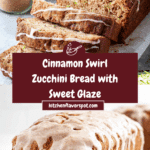 Cinnamon Swirl Zucchini Bread Recipe