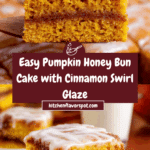 Pumpkin Honey Bun Cake Recipe