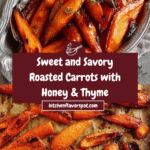 Roasted Carrots with Honey & Thyme Recipe