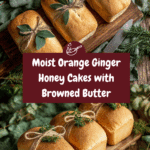 Orange Ginger Honey Cakes Recipe