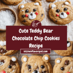 Teddy Bear Chocolate Chip Cookies Recipe