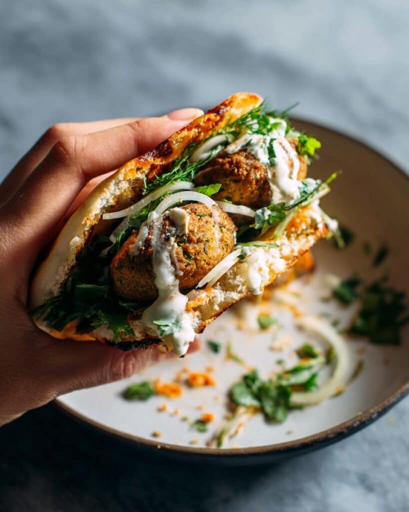 Ginger Chicken Meatball Sandos Recipe