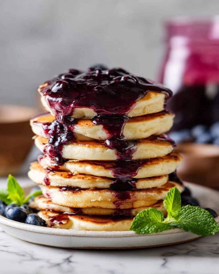 Homemade Blueberry Syrup Recipe
