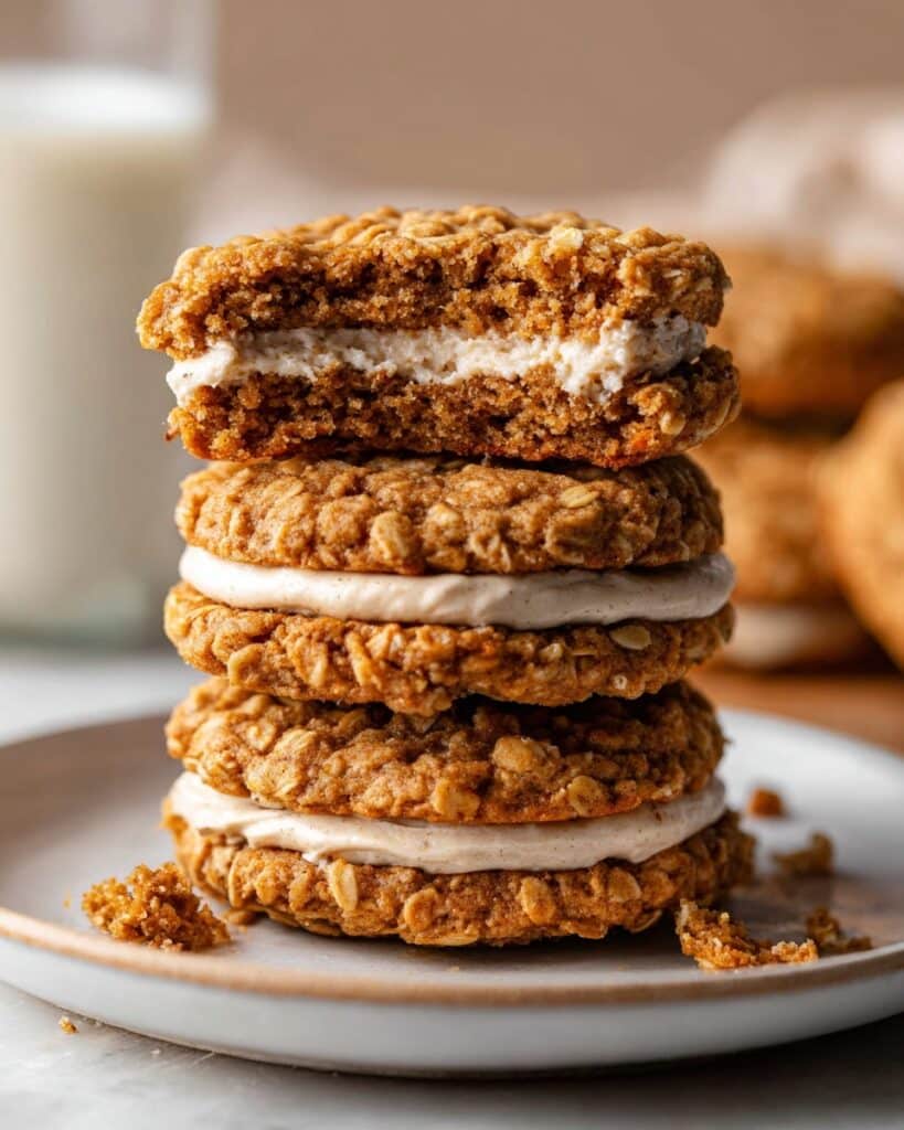 Pumpkin Oatmeal Cream Pies Recipe