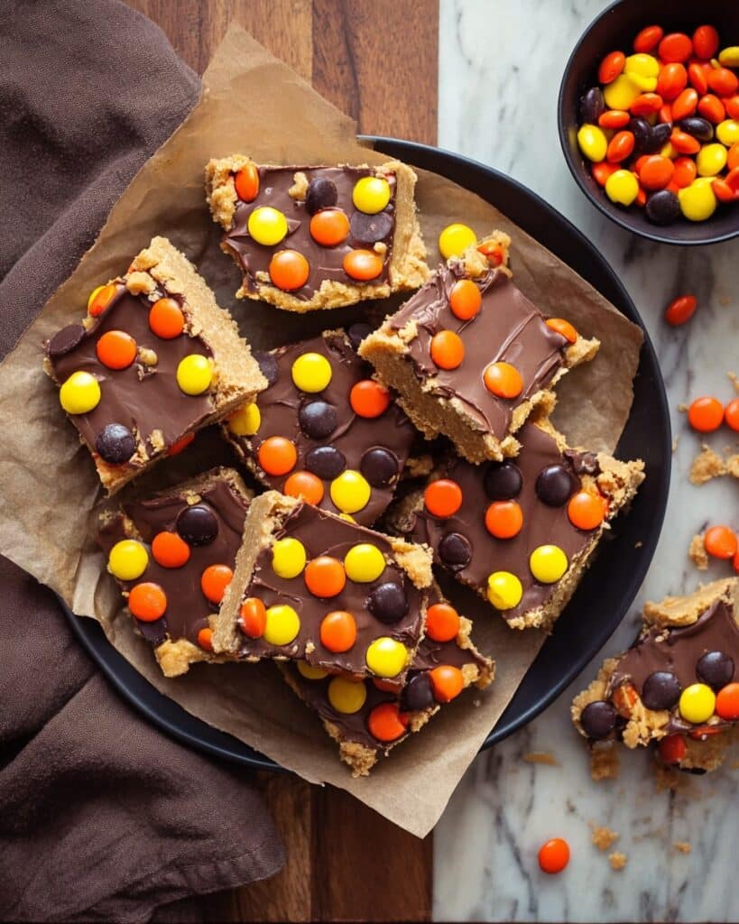 Reese’s Pieces Peanut Butter Bark Recipe