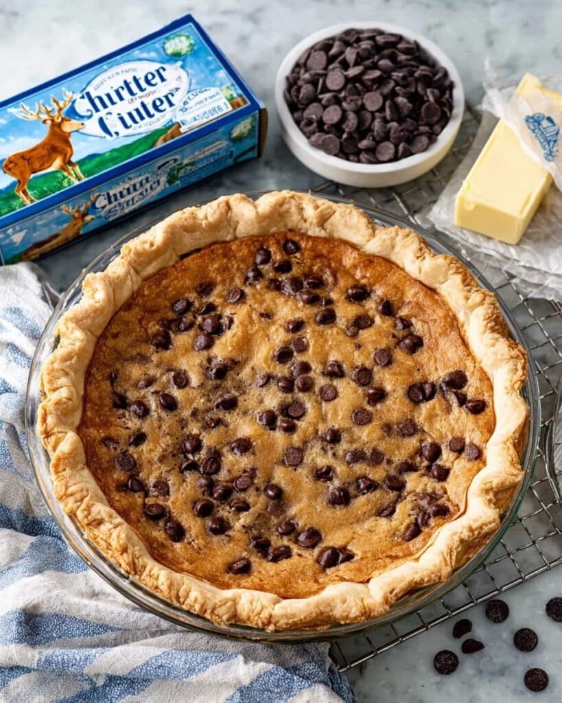 Chocolate Chip Cookie Pie Recipe