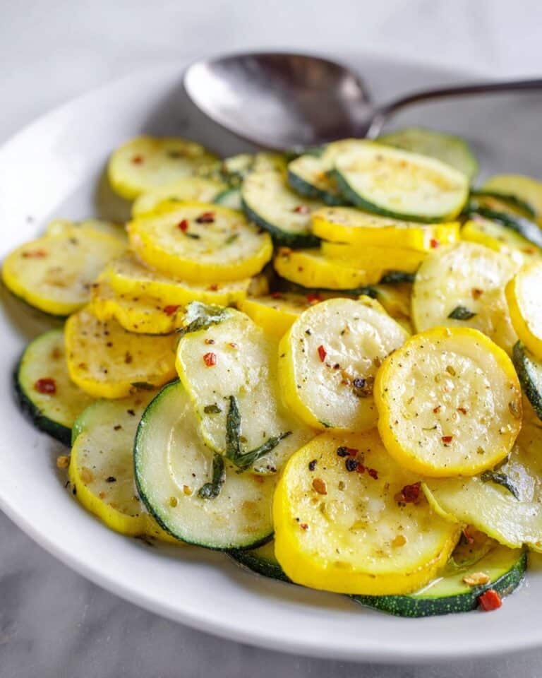 Roasted Zucchini and Squash Recipe