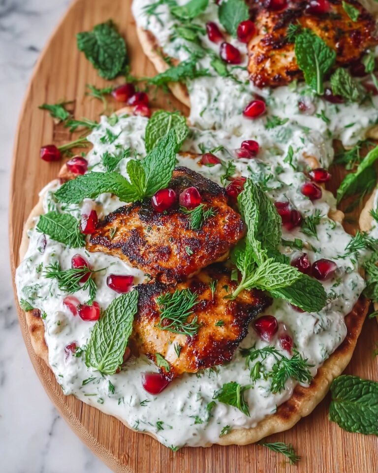 Halloumi Flatbreads with Hot Honey Recipe