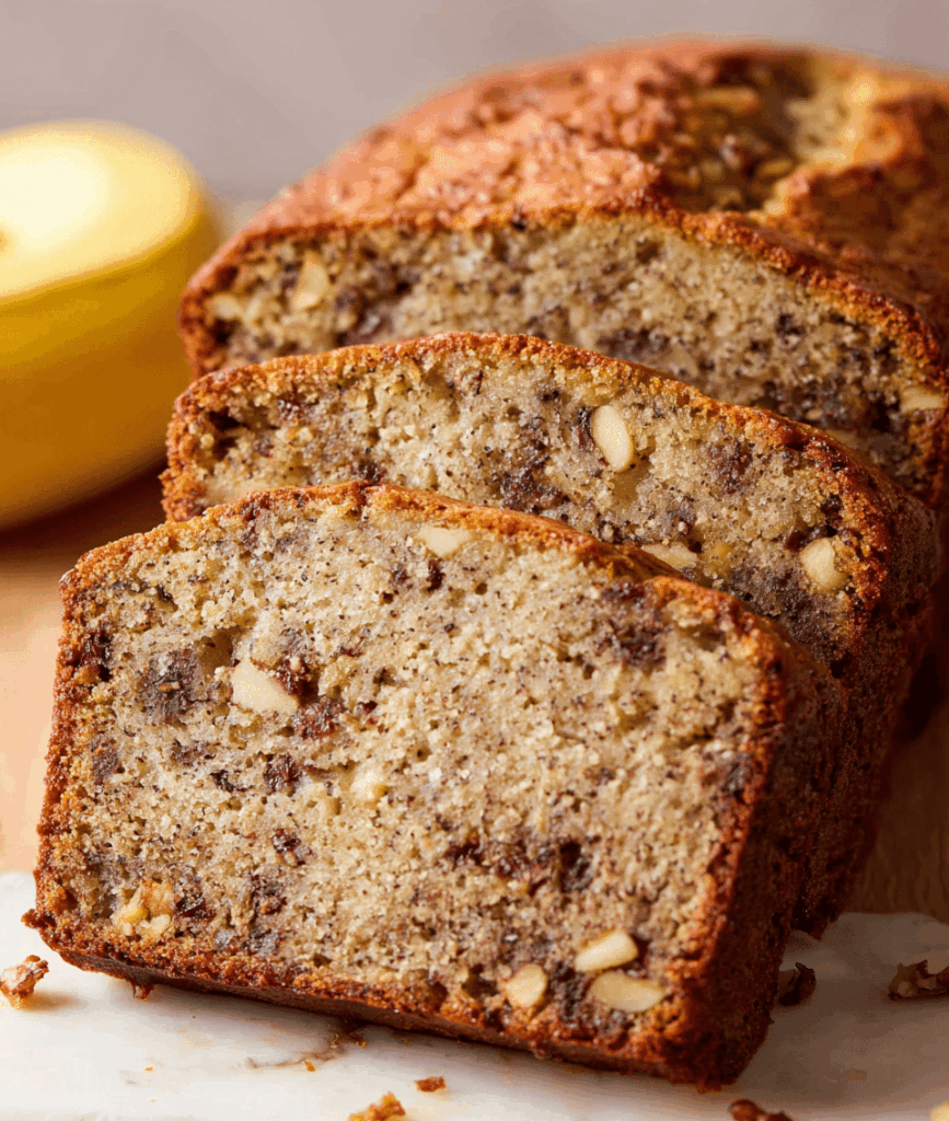 Moist Banana Bread Recipe