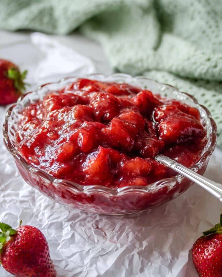 Strawberry Rhubarb Compote Recipe