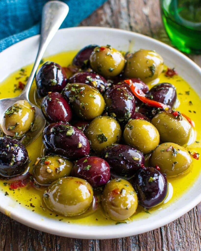 Marinated Olives Recipe