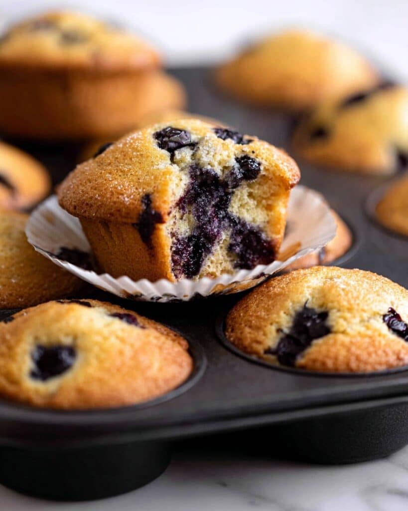 Moist Blueberry Muffins Recipe