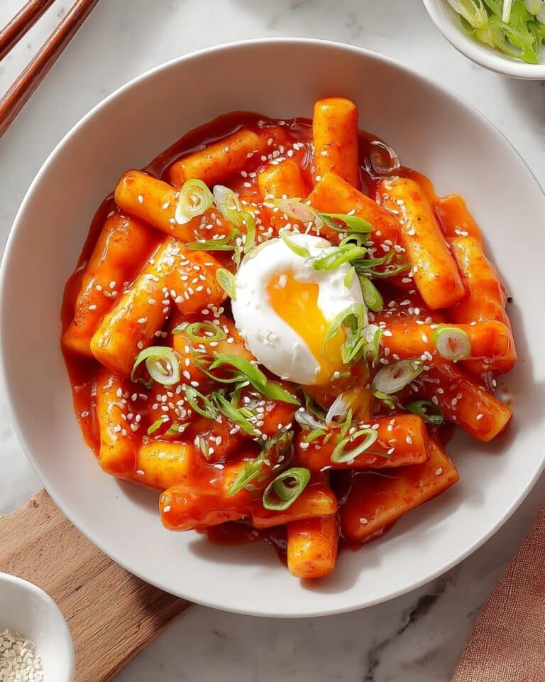 Easy Tteokbokki: Spicy Korean Rice Cakes You’ll Crave at Home Recipe