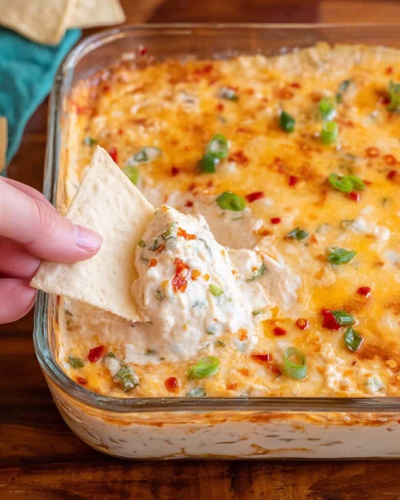 Crab Rangoon Dip with Crispy Wontons Recipe