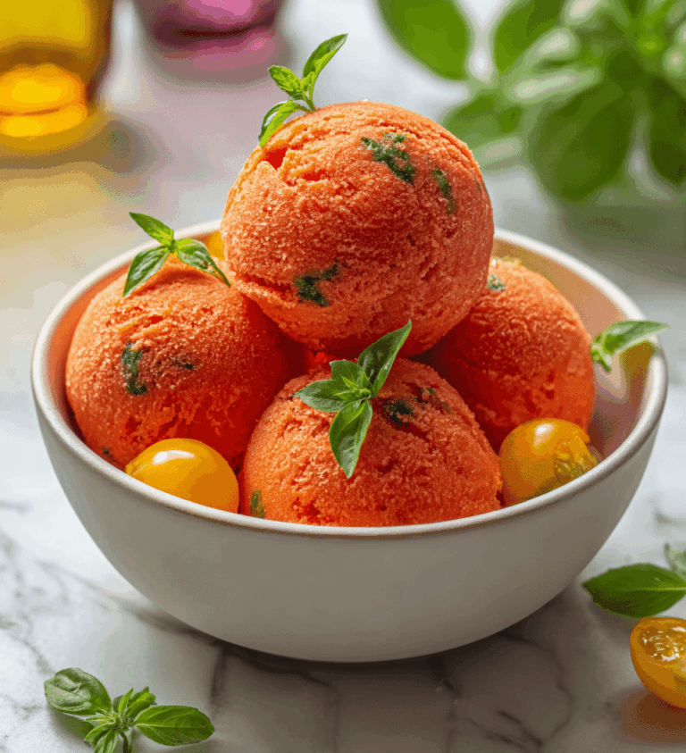Heirloom Tomato Sorbet (No-Bake) Recipe