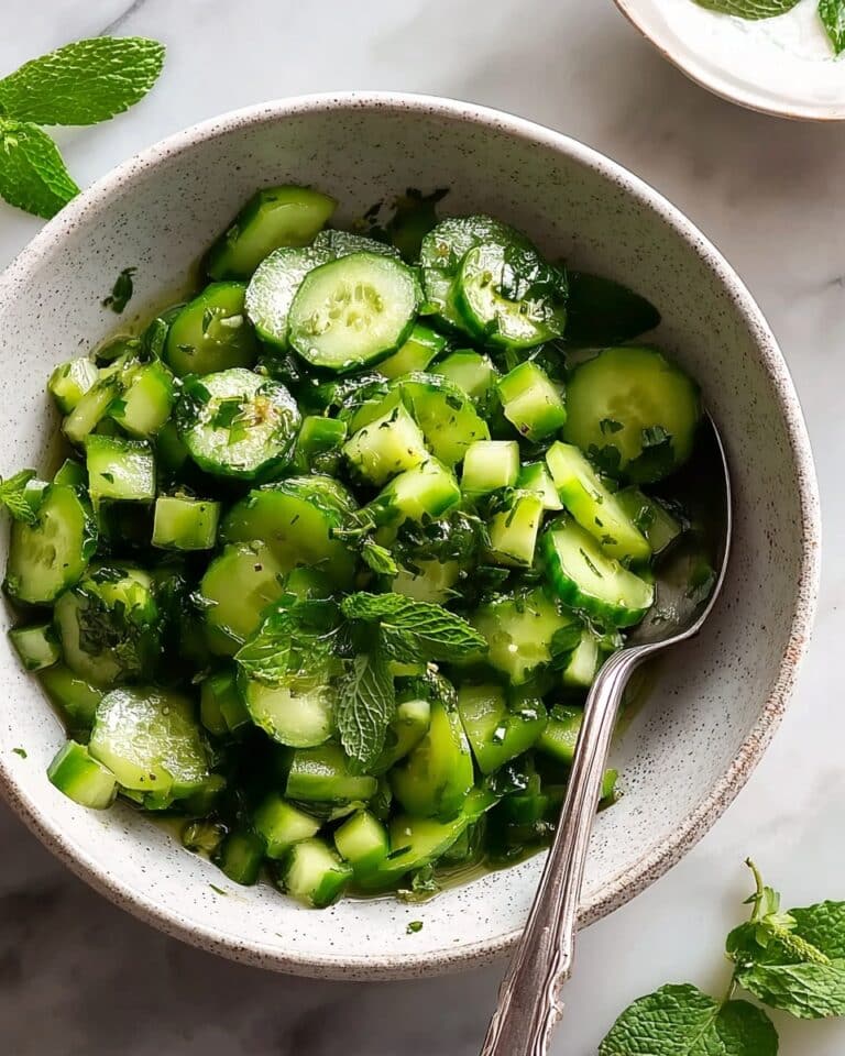 Smashed Cucumber Salad Recipe