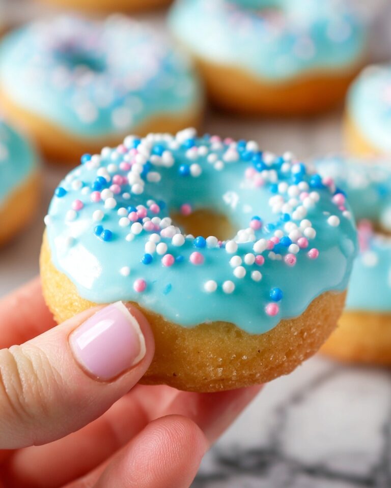 Cotton Candy Mini Donuts Recipe