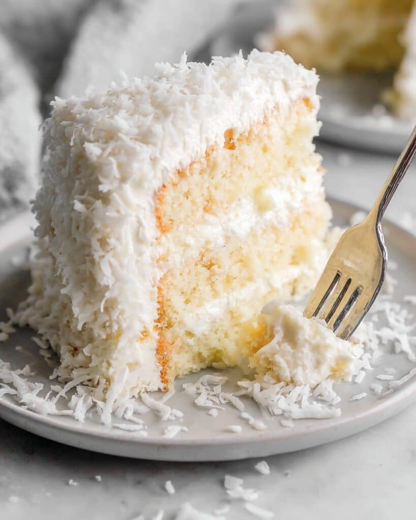 Decadent Coconut Cake with Pineapple Filling and Cream Cheese Frosting Recipe