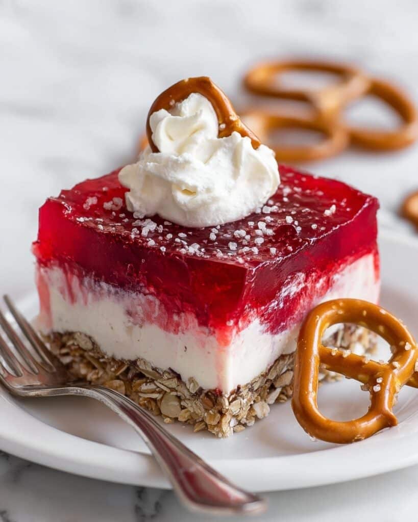 Cranberry Pretzel Salad Recipe