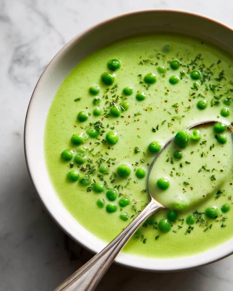 Creamy Garden Peas Recipe