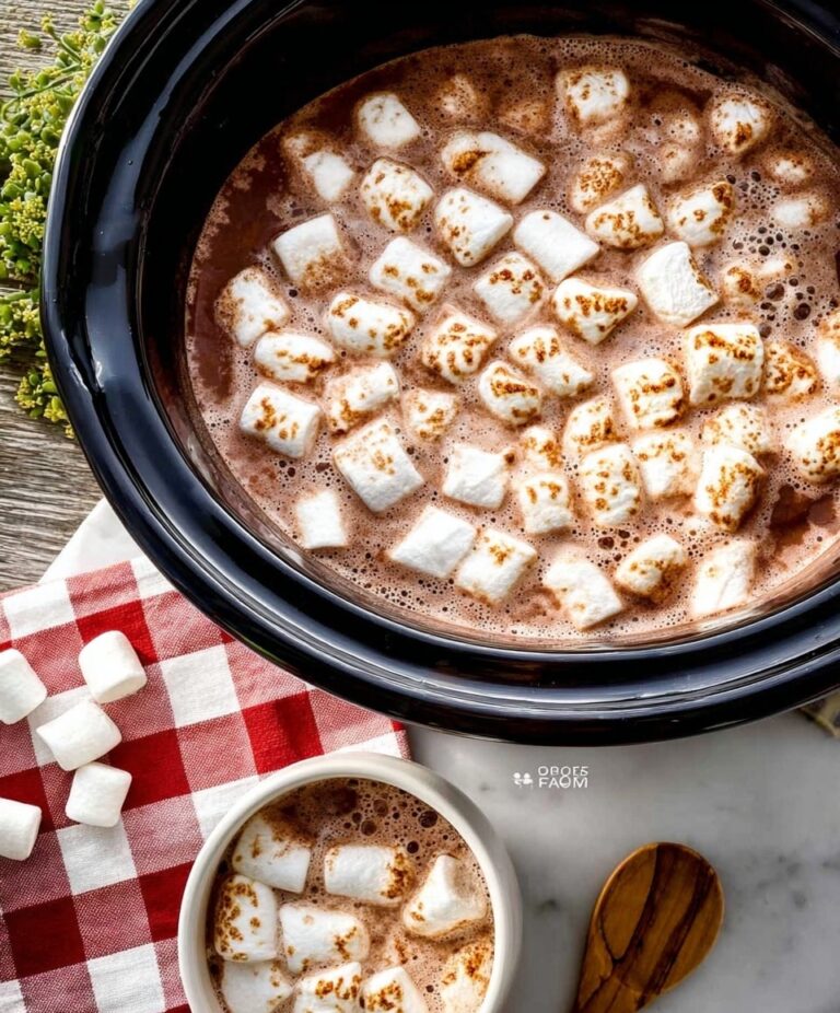 The Best Ever Crockpot Hot Chocolate Recipe
