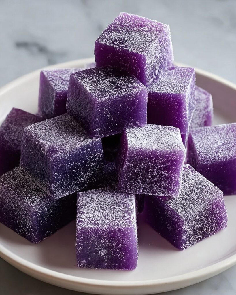 Hawaiian Butter Mochi with Ube Recipe