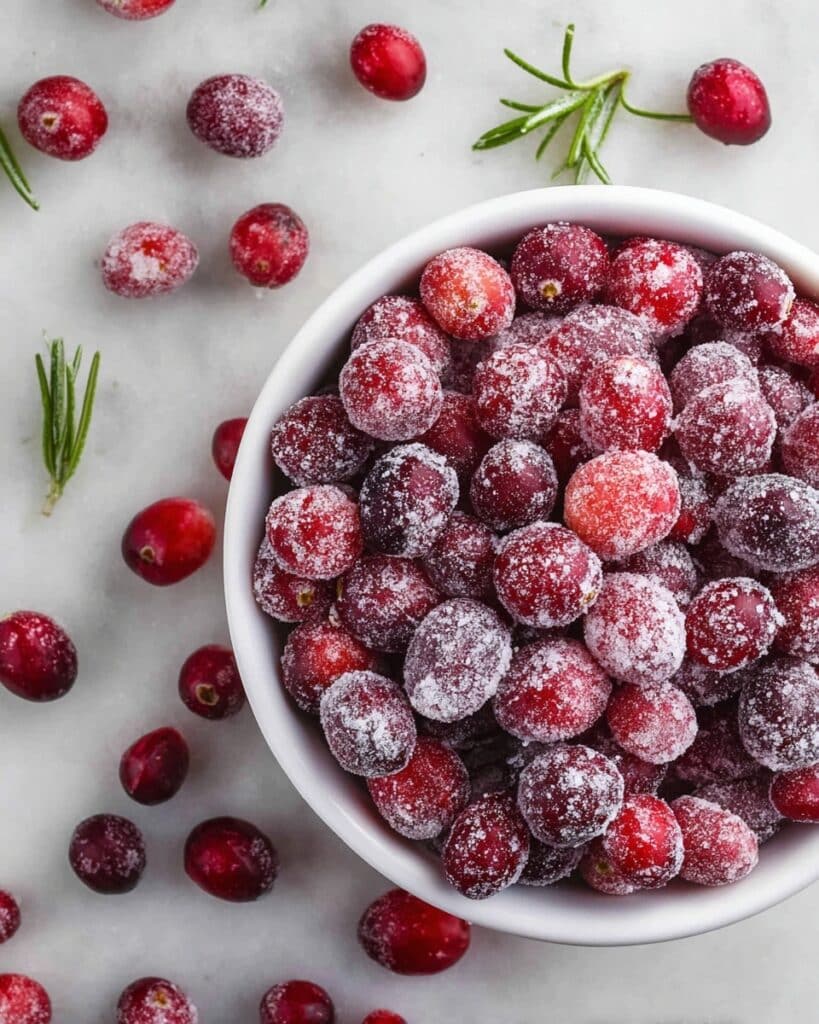 Sugared Cranberries Recipe
