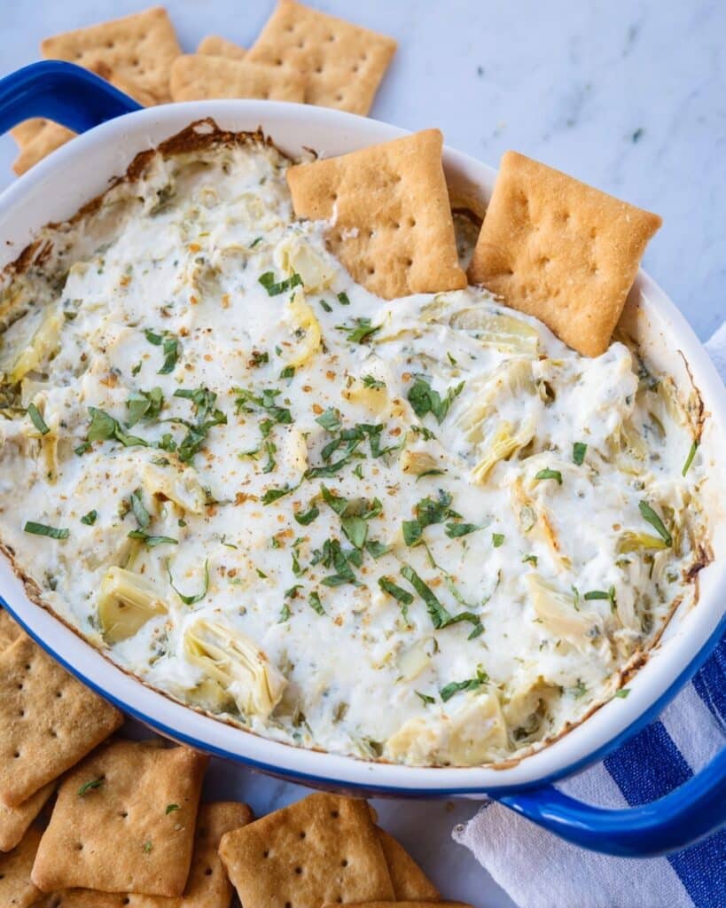 Cheesy Artichoke Dip Recipe