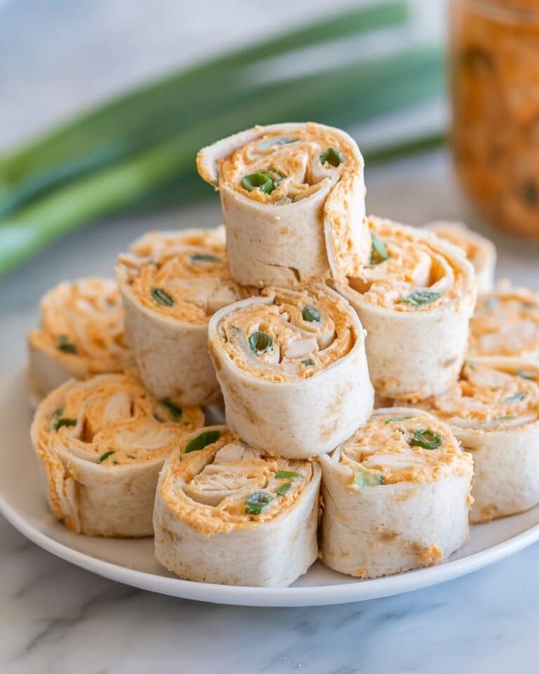 Buffalo Chicken Pinwheels Recipe