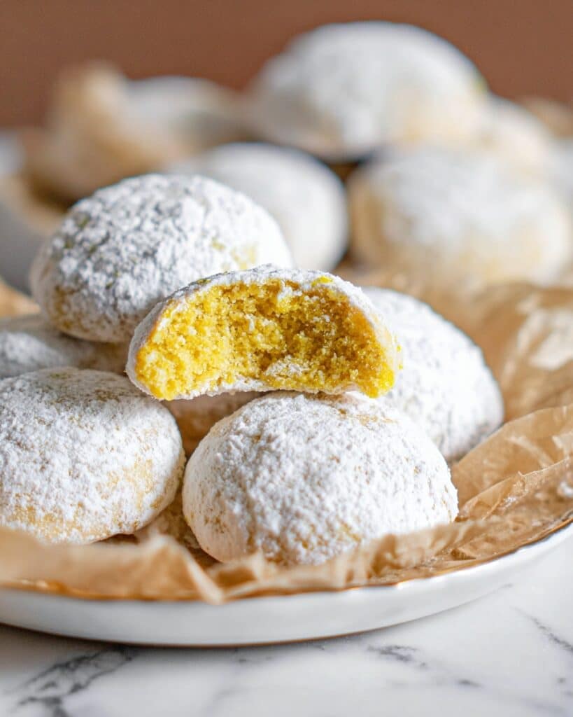 Lemon Snowball Cookies Recipe