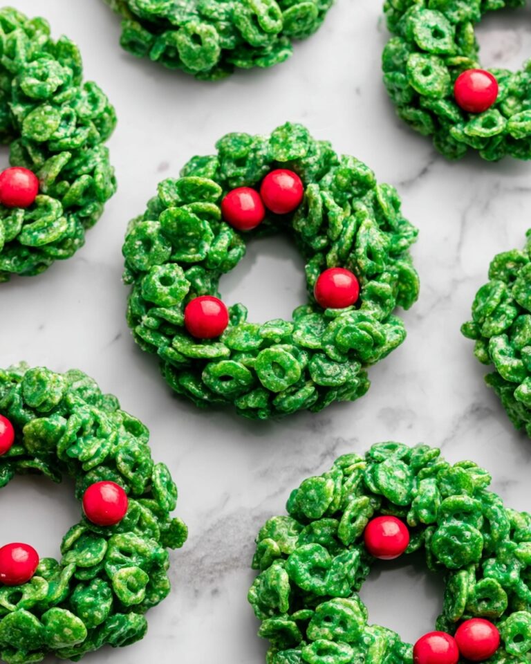 Christmas Wreath Cookies Recipe