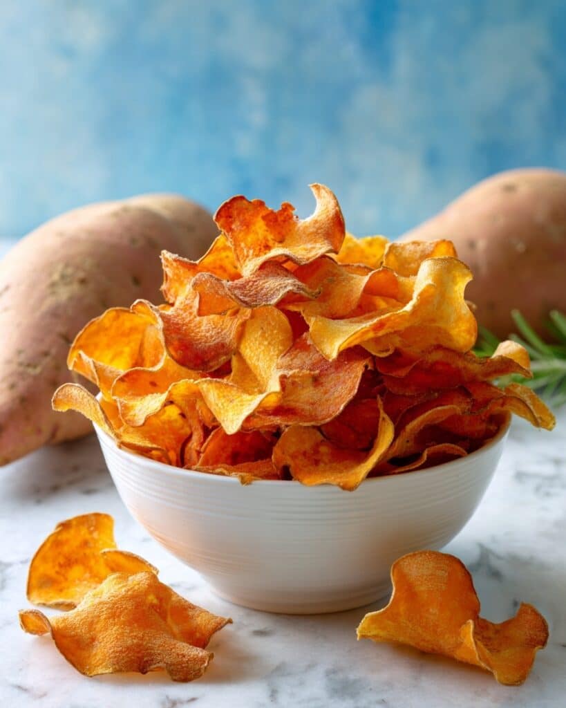 Cinnamon Sweet Potato Chips Recipe