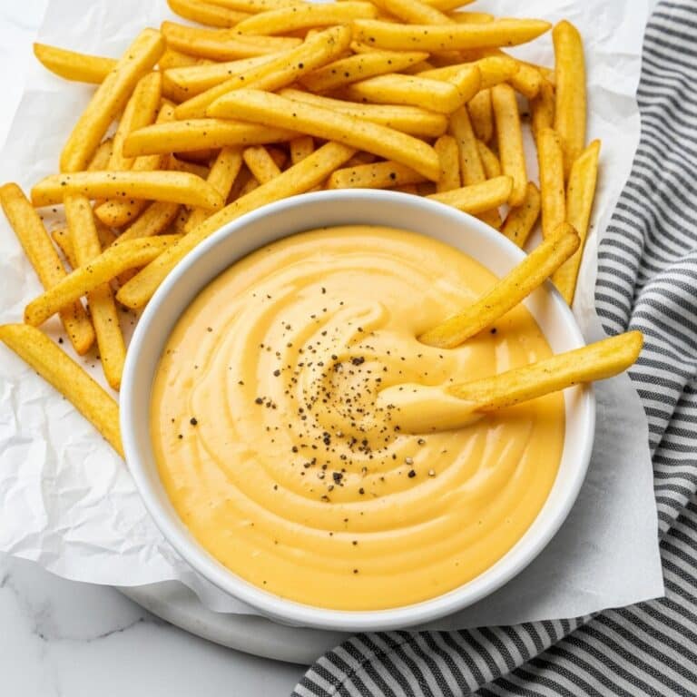 Cheese Sauce for Fries Recipe