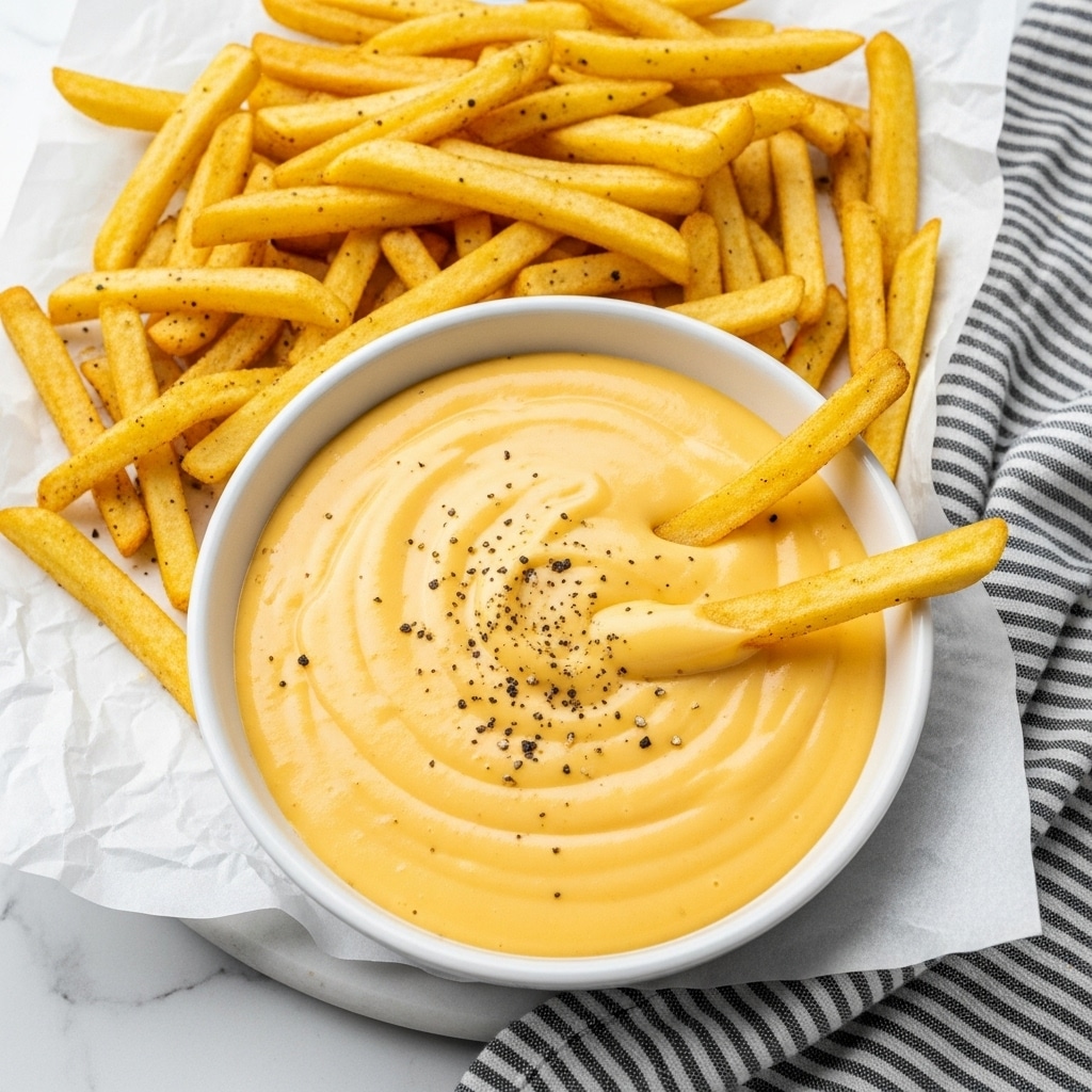 Cheese Sauce for Fries Recipe