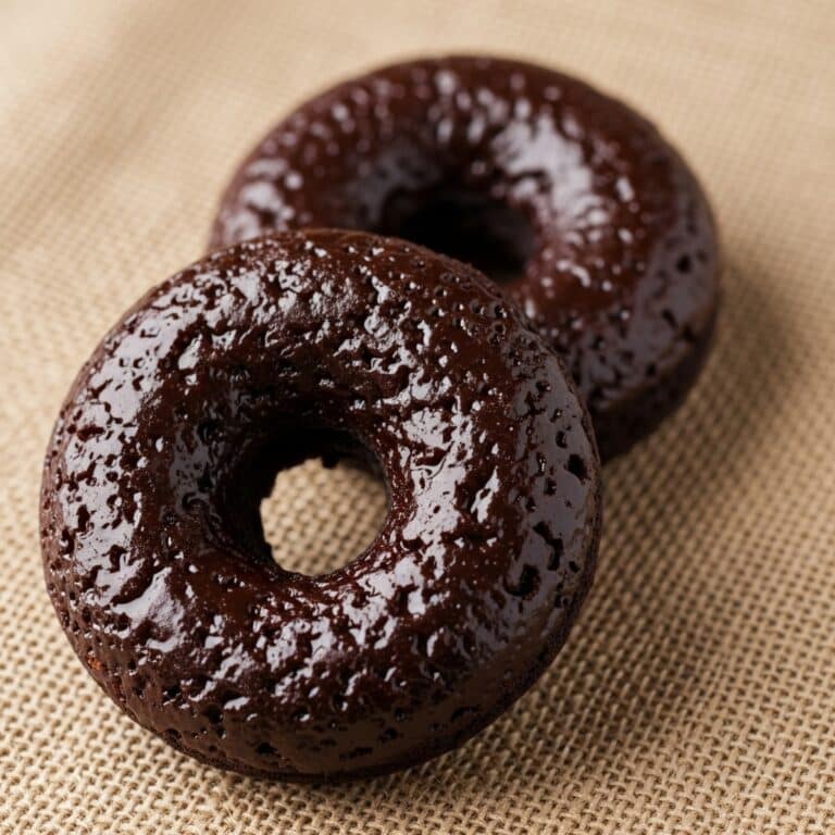 Glazed Chocolate Donuts Recipe