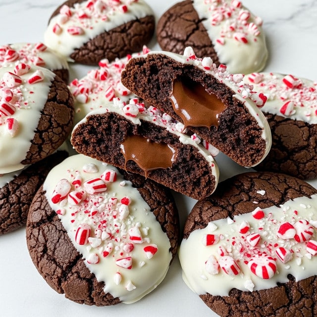 Peppermint Bark Cookies Recipe