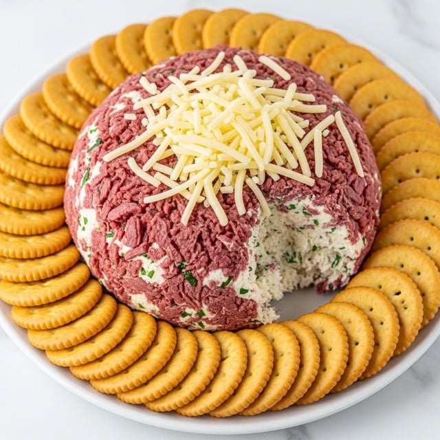 Chipped Beef Cheese Ball Recipe