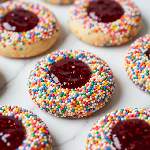 Raspberry Thumbprint Cookies Recipe